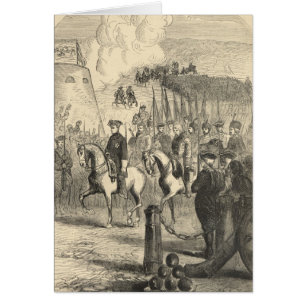 Charles XII av skrivande in Köpenhamn för sverig Hälsningskort