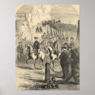 Charles XII från Sverigen till Köpenhamn Poster