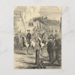 Charles XII från Sverigen till Köpenhamn Vykort