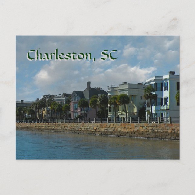 Charleston Battery Post Card Vykort (Framsida)