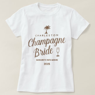 Charleston Champagne Bride | Anpassningsbar Bachel T Shirt