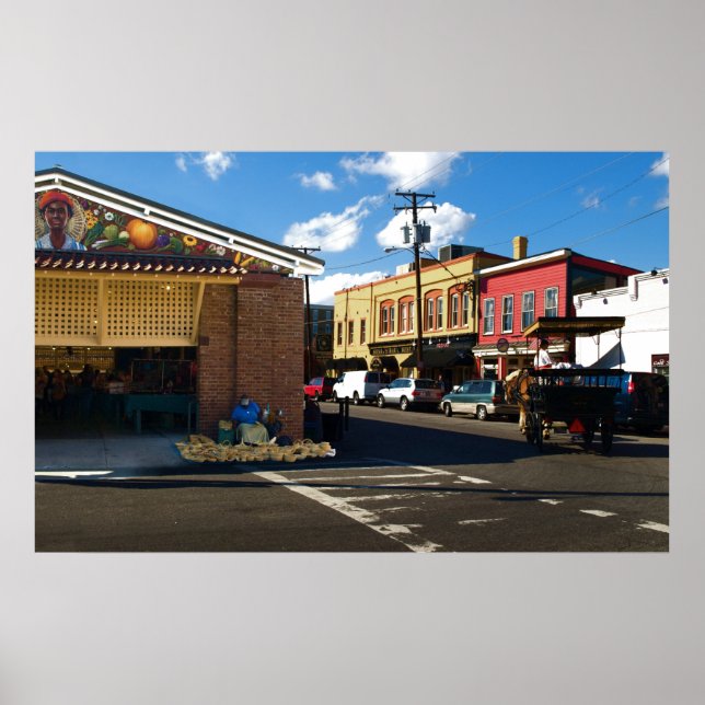 Charleston City Market Poster (Framsidan)