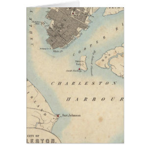 Charleston City, South Carolina Hälsningskort