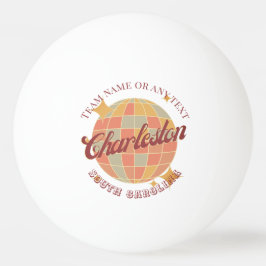 Charleston City South Carolina USA bord tennis Pingisboll