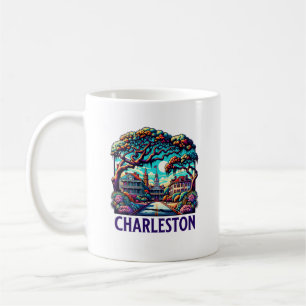 Charleston City South Carolina USA Kaffemugg