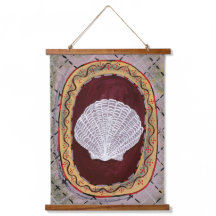 Charleston Farmhouse Snäcka Print Wall Hanging