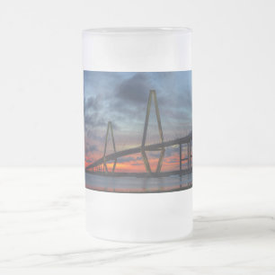 Charleston Fire like Sunset Frostat Ölglas
