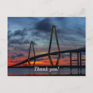 Charleston Fire like Sunset Vykort