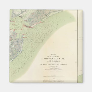 Charleston-försvar, Belmont-slagfält Magnet