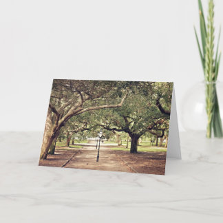Charleston Gardens Greeting Card Tack Kort