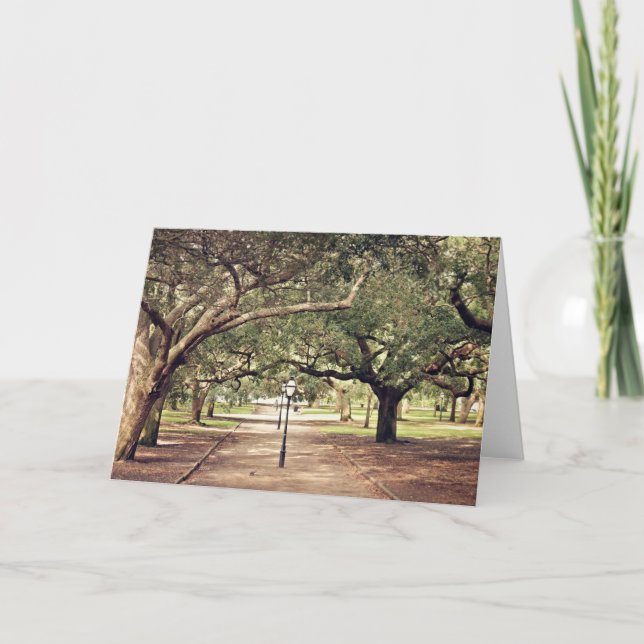 Charleston Gardens Greeting Card Tack Kort (Framsida)