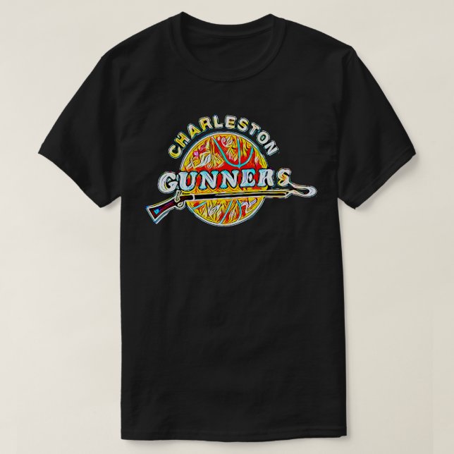 Charleston Gunners Basketball T Shirt (Design framsida)