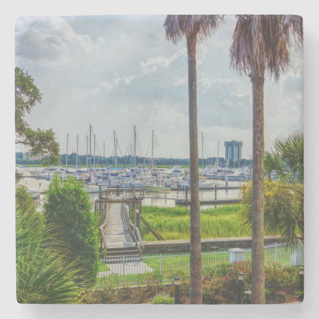 Charleston Harbour Stenunderlägg (Framsidan)