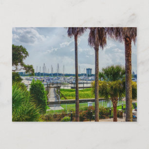 Charleston Harbour Vykort
