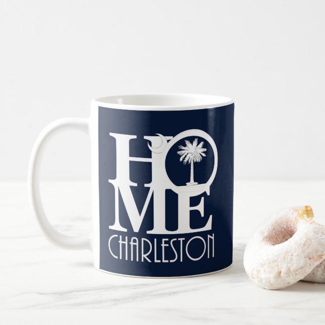 Charleston HOME South Carolina Kaffemugg (Med munk)