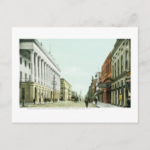 Charleston Hotel and Meeting Street, Charleston,SC Vykort