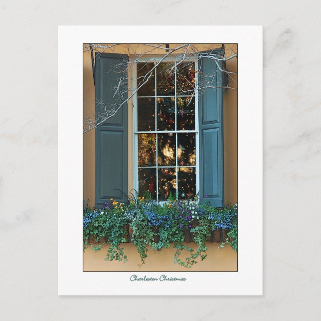 Charleston julvykort helg vykort (Framsida)