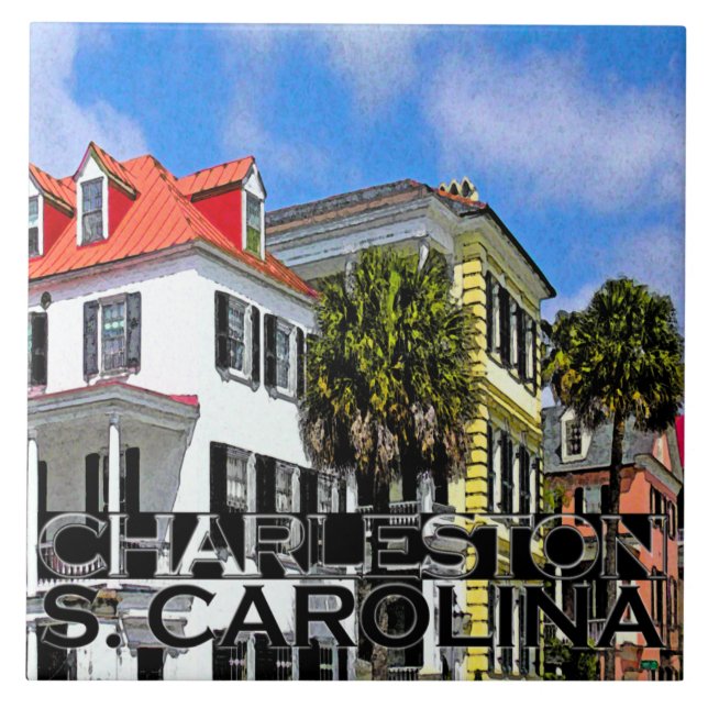 Charleston Kakelplatta (Framsidan)