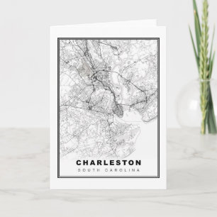 Charleston Karta Kort