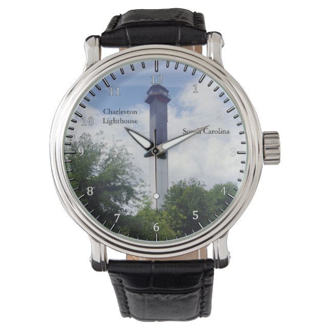 Charleston Lighthouse-klocka Armbandsur (Framsida)