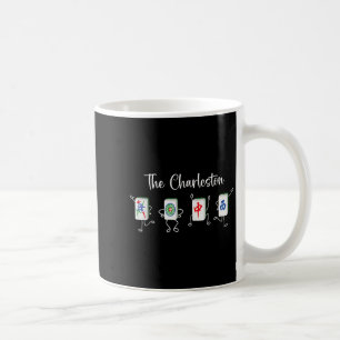 Charleston Mahjong, Funny Mahjong Dance Kaffemugg