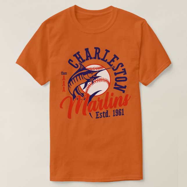 Charleston Marlins T Shirt (Design framsida)