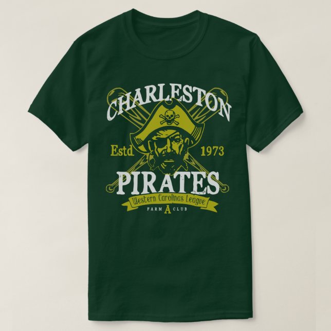Charleston Pirater T Shirt (Design framsida)