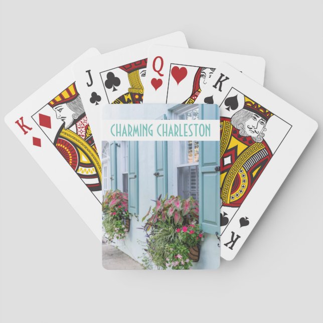 CHARLESTON PLAYING CARDS CASINOKORT (Baksidan)