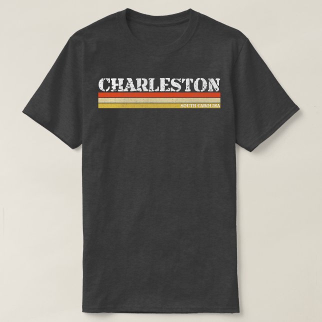 Charleston Retro T Shirt (Design framsida)