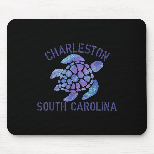 Charleston, Sc Beach Design _ Tribal Turtle Gift Musmatta (Framsidan)