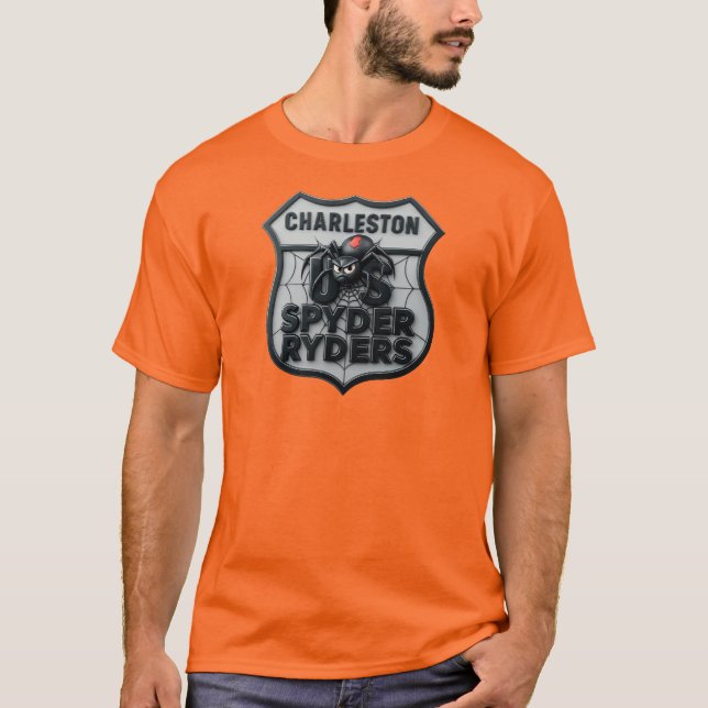 Charleston SC Chapter - 3D Logo Front T Shirt (Framsida)
