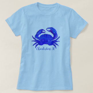 Charleston SC Crab T Shirt