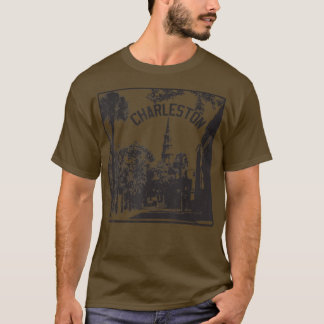Charleston, SC Fransk Quarter St T Shirt