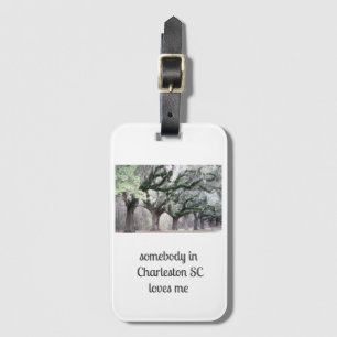 Charleston SC Kärlek Luggage Tag Bagagebricka