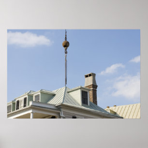 Charleston SC-Rooftop Poster