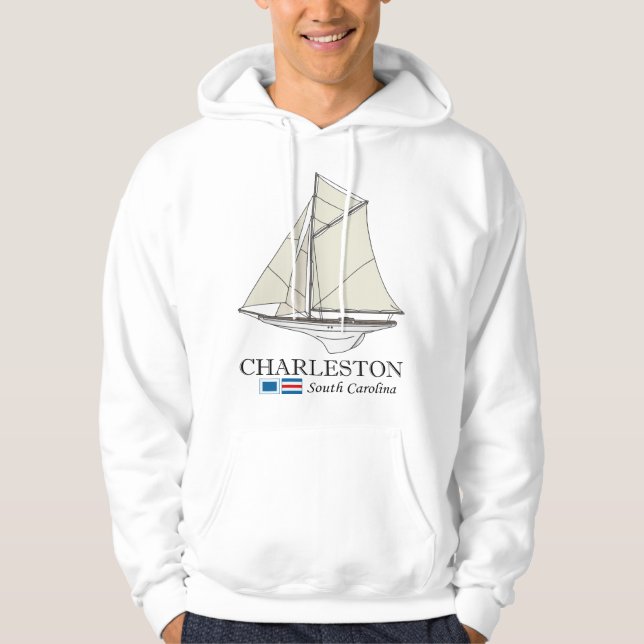 Charleston SC (SB) Hoodie (Framsida)