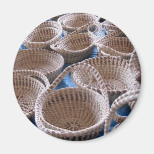 Charleston SC Sweetgrass Basket Magnet