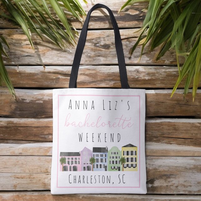 Charleston Sjungbrud Weekend Party Favor  Tygkasse (Skapare uppladdad)