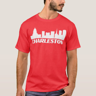 Charleston Skyline Black T Shirt
