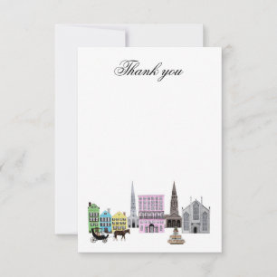 charleston skyline Tackkort Tack Kort