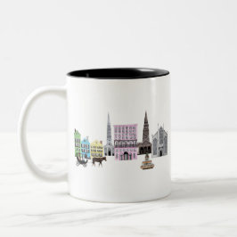 charleston Skyline Två-Tonad Mugg