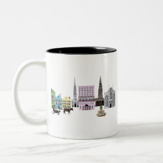 charleston Skyline Två-Tonad Mugg