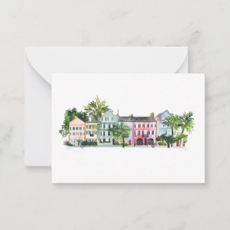 Charleston South Carolina Anteckningskort