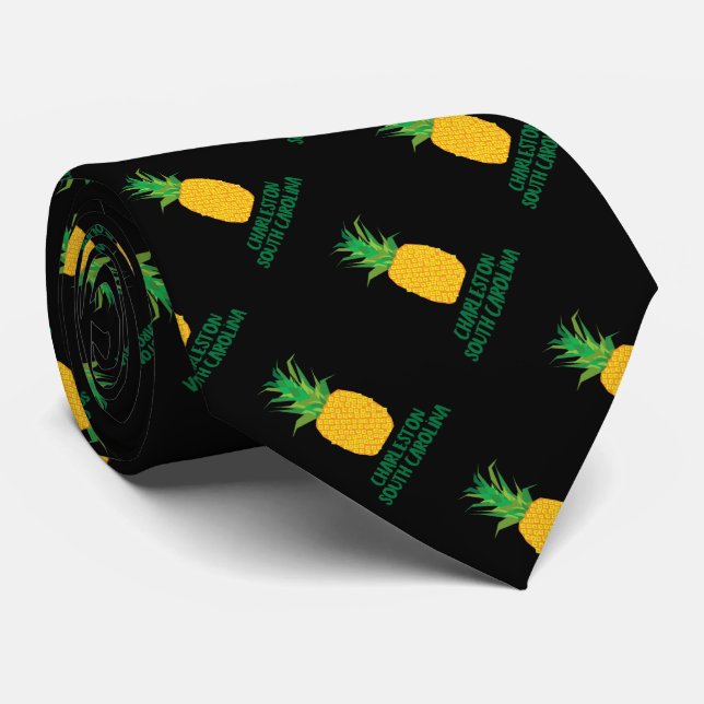 Charleston South Carolina Fruit Pineapple Fontän Slips (Rullad)