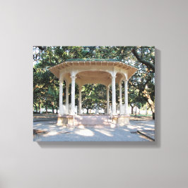 Charleston South Carolina, Gazebo, Battery Canvastryck