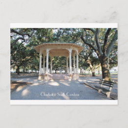 Charleston South Carolina, Gazebo, Battery Vykort