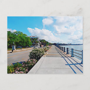 Charleston South Carolina Harbour Vykort