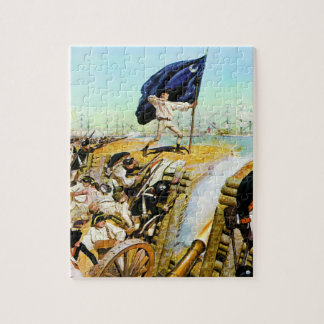 Charleston South Carolina Juni 1776 Pussel