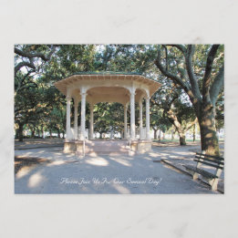 Charleston South Carolina, Lusthus, Battery Inbjudningar