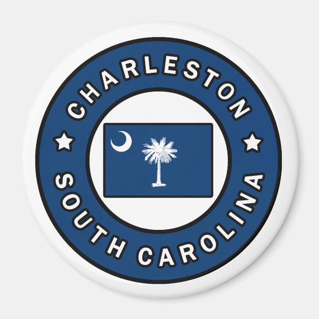 Charleston South Carolina Magnet (Framsidan)